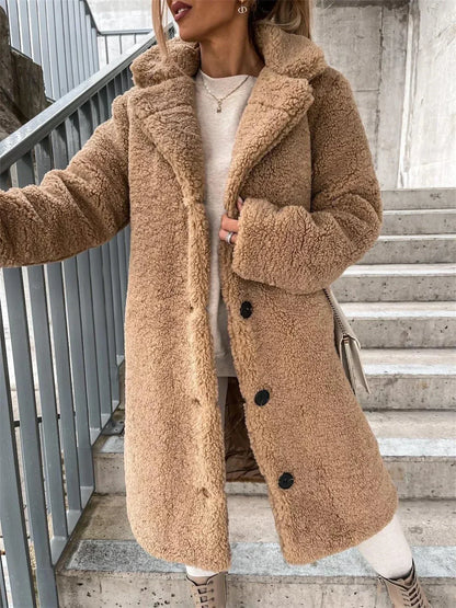 Jessica | Manteau Teddy
