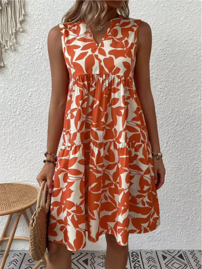 Jana™ Robe sans manches à imprimé floral