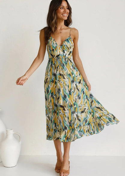 Scarlett™ | Robe Imprimée Chic