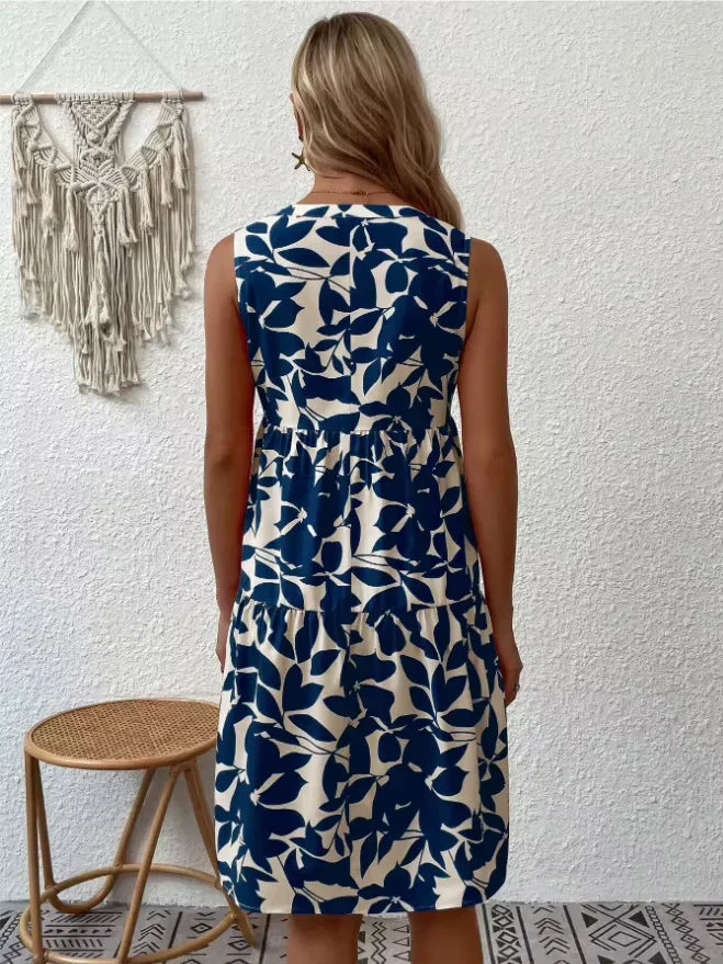 Jana™ Robe sans manches à imprimé floral