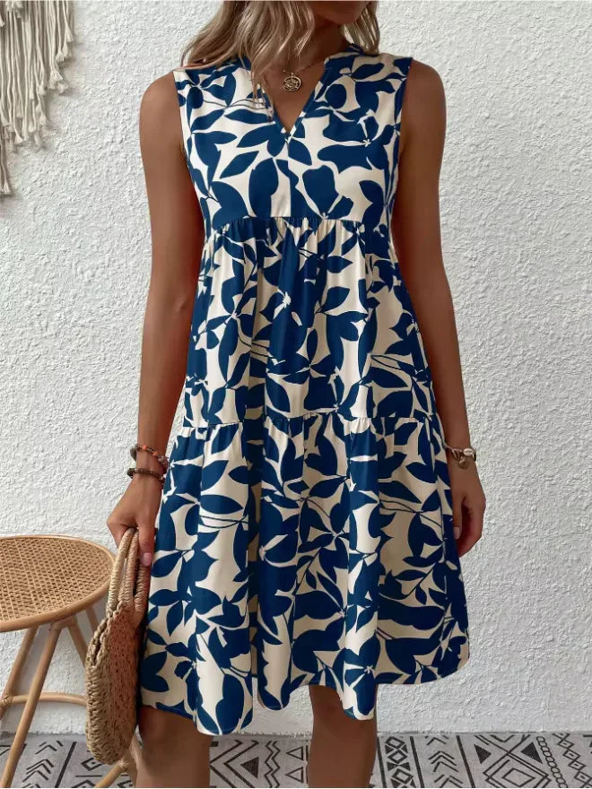 Jana™ Robe sans manches à imprimé floral