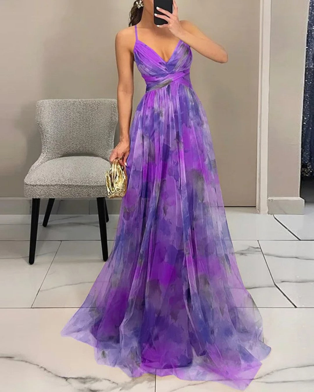 Giselle | Robe maxi florale