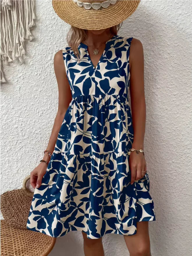 Jana™ Robe sans manches à imprimé floral