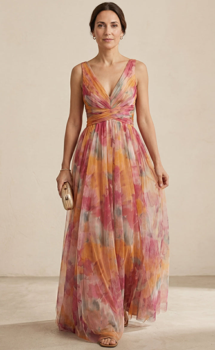 Giselle | Robe maxi florale