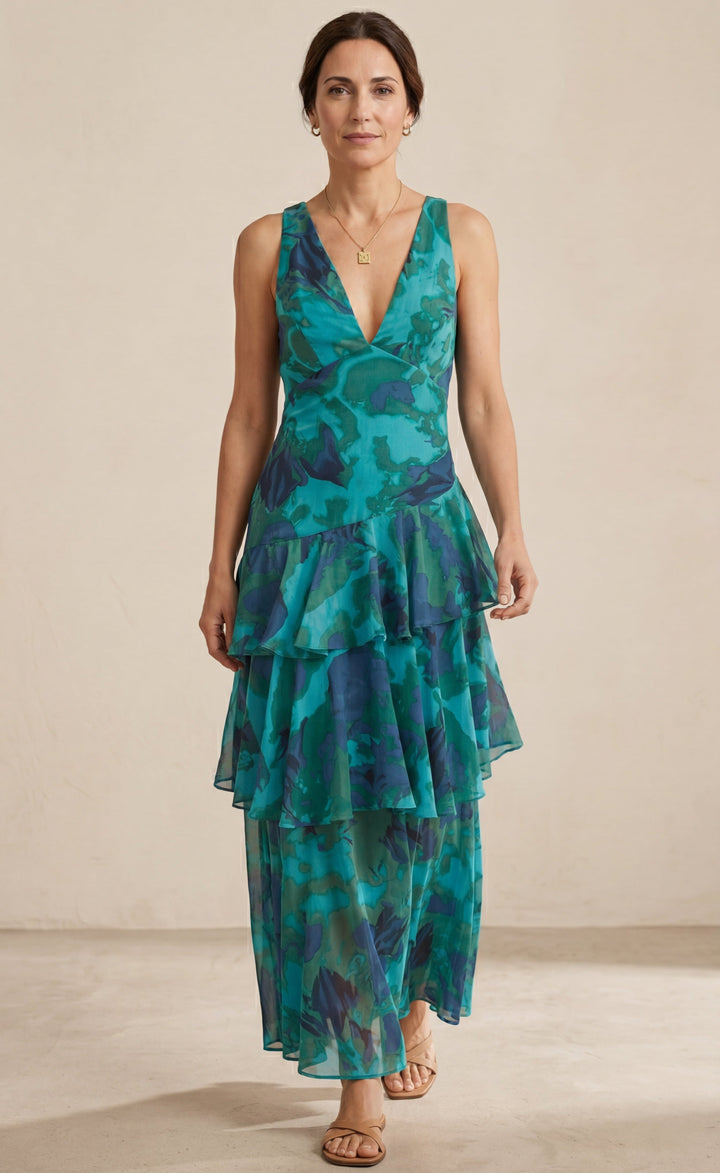 Domenica | Robe en georgette V