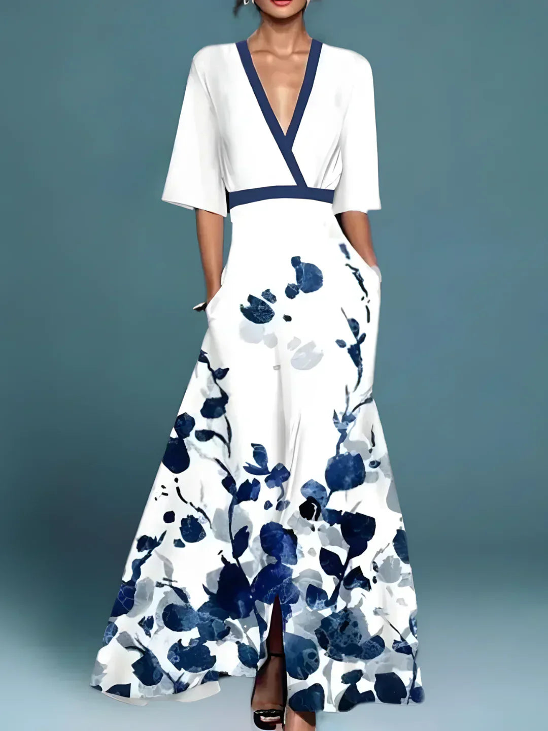 Marisa™ | Robe Florale Élégante