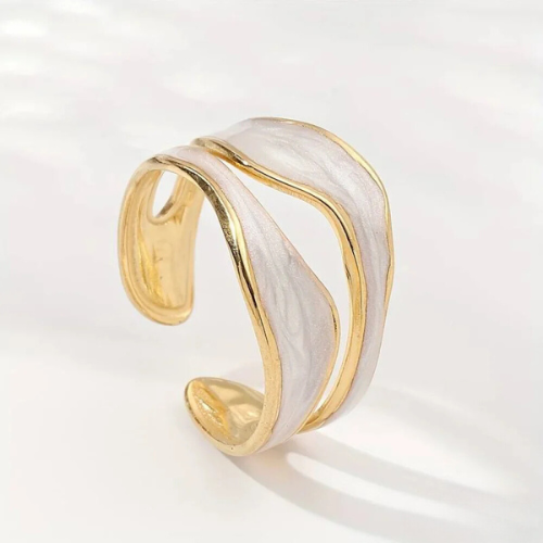 Rêve - Bague en Or Blanc Vintage