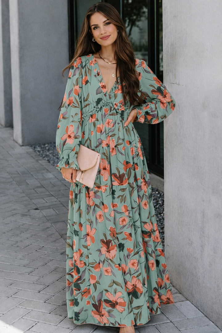 Floral | Robe Longue