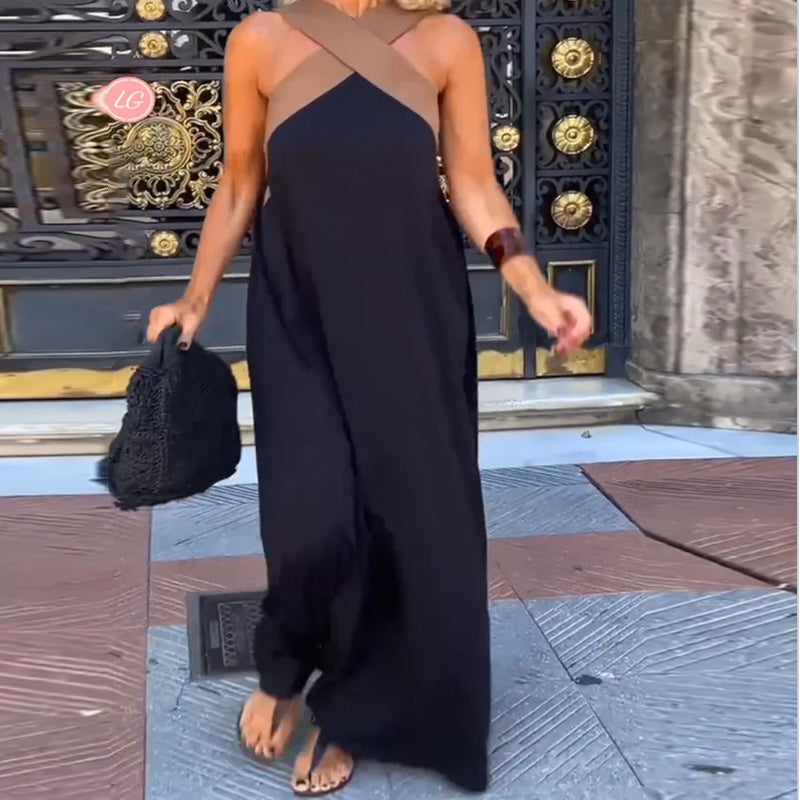 Sienna™ | Robe Croisée au Cou