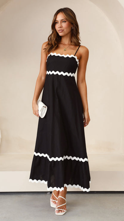 Clara™ | Robe longue à bretelles