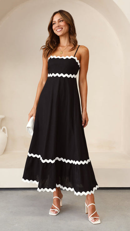 Clara™ | Robe longue à bretelles