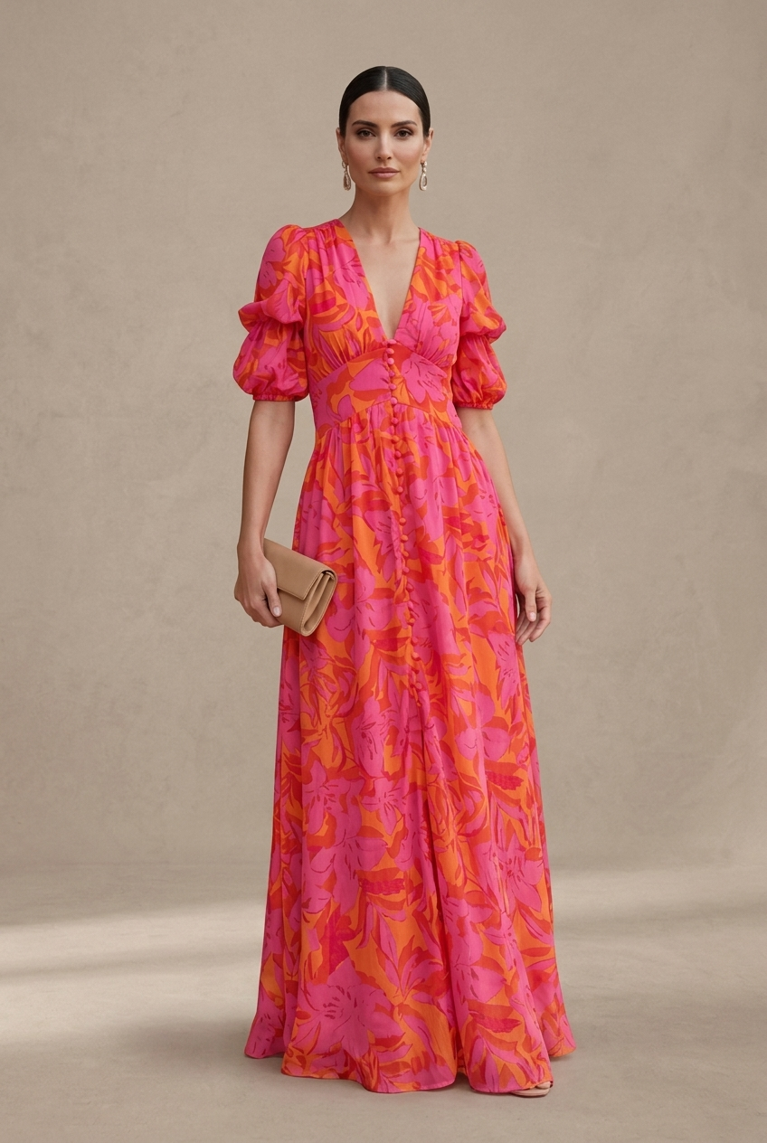 Sol | Robe maxi tie dye