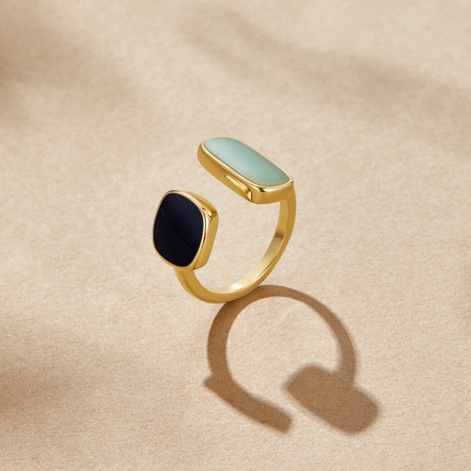 Pur - Bague enroulée unique