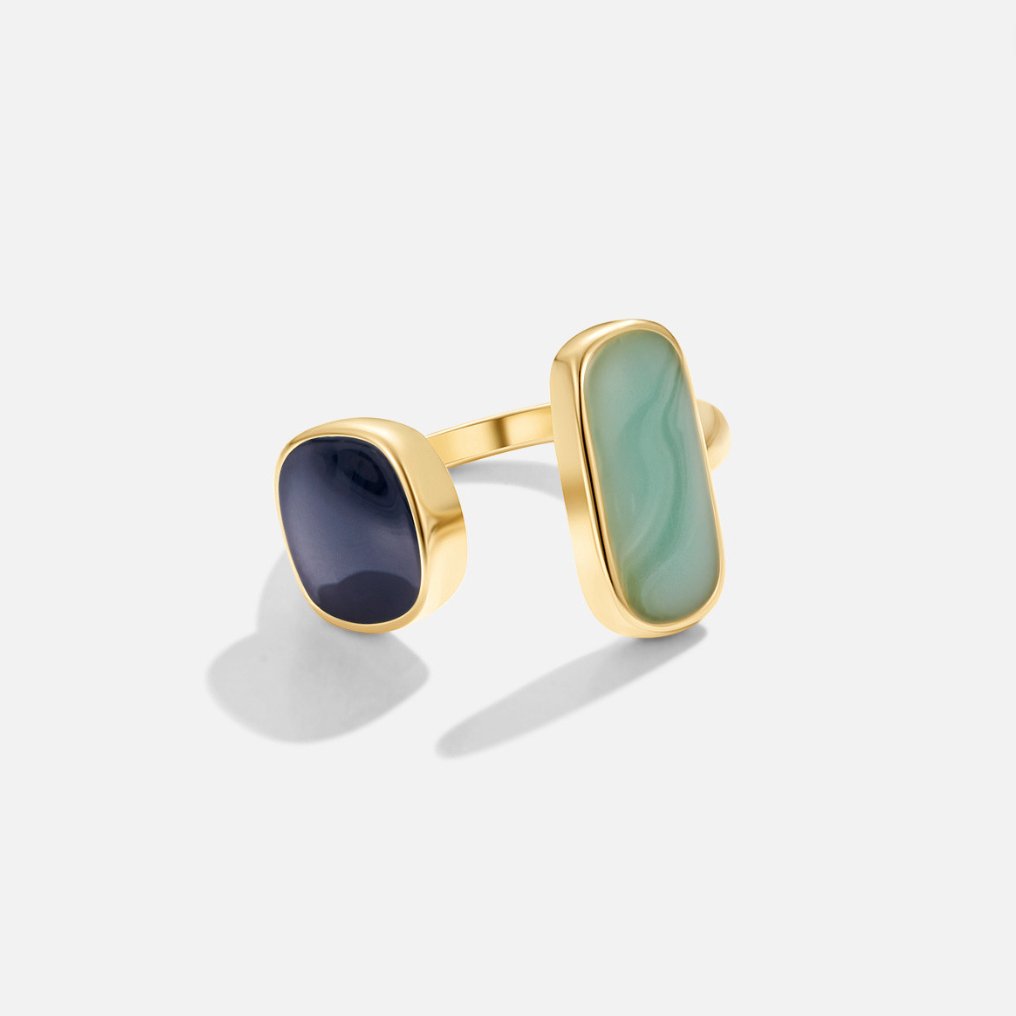 Pur - Bague enroulée unique
