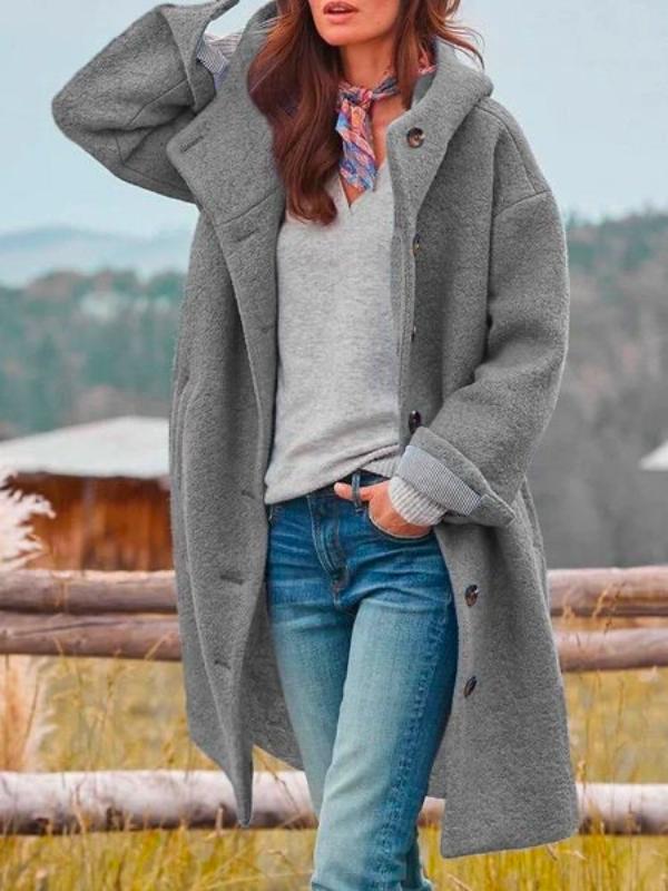 Isabelle | Élégante longue veste d'hiver