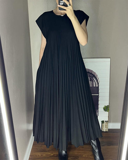 Mathilde™ | Robe Maxi Plissée