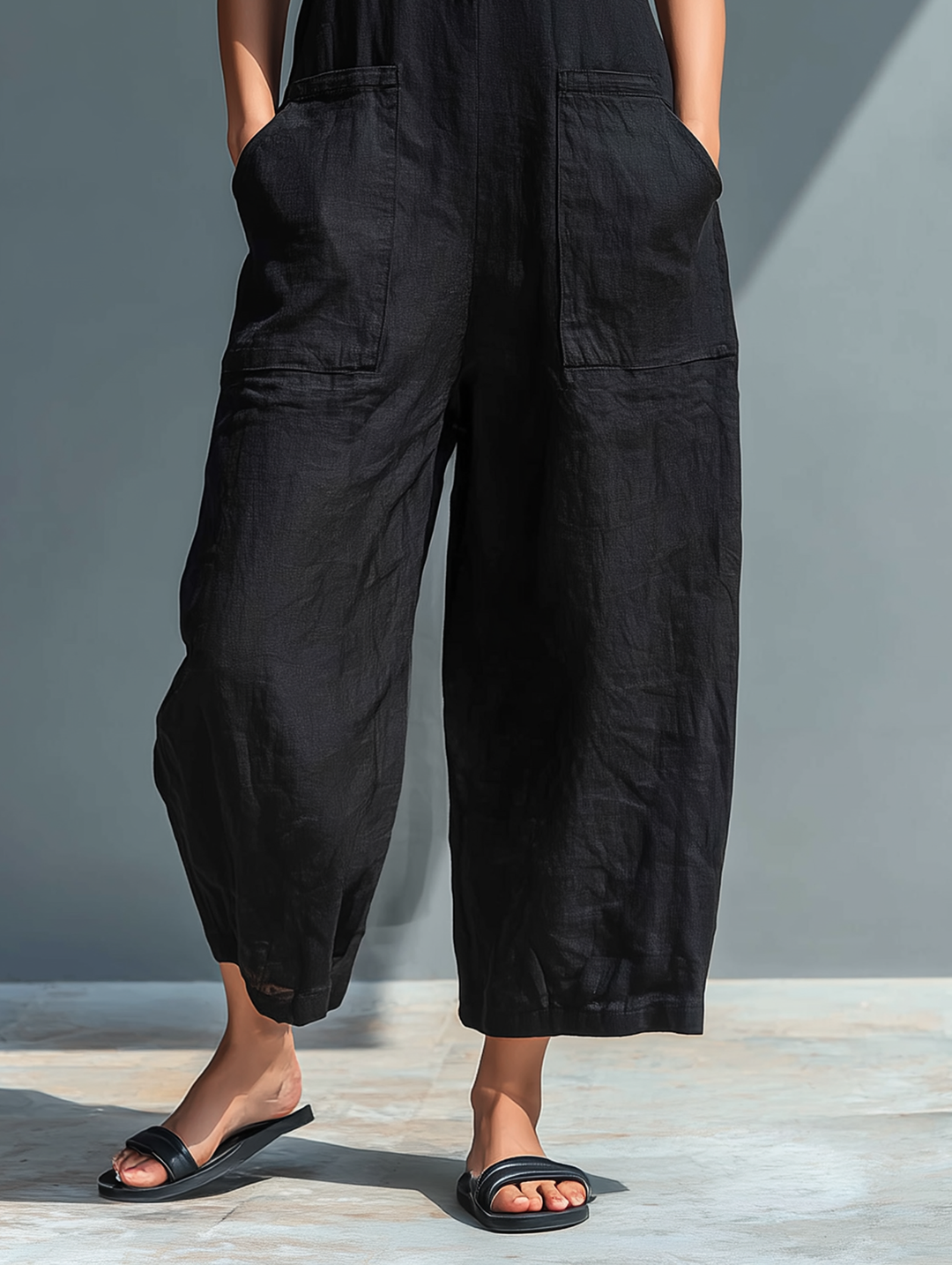 Brisa | Combinaison ample sans manches avec boutons sur le devant