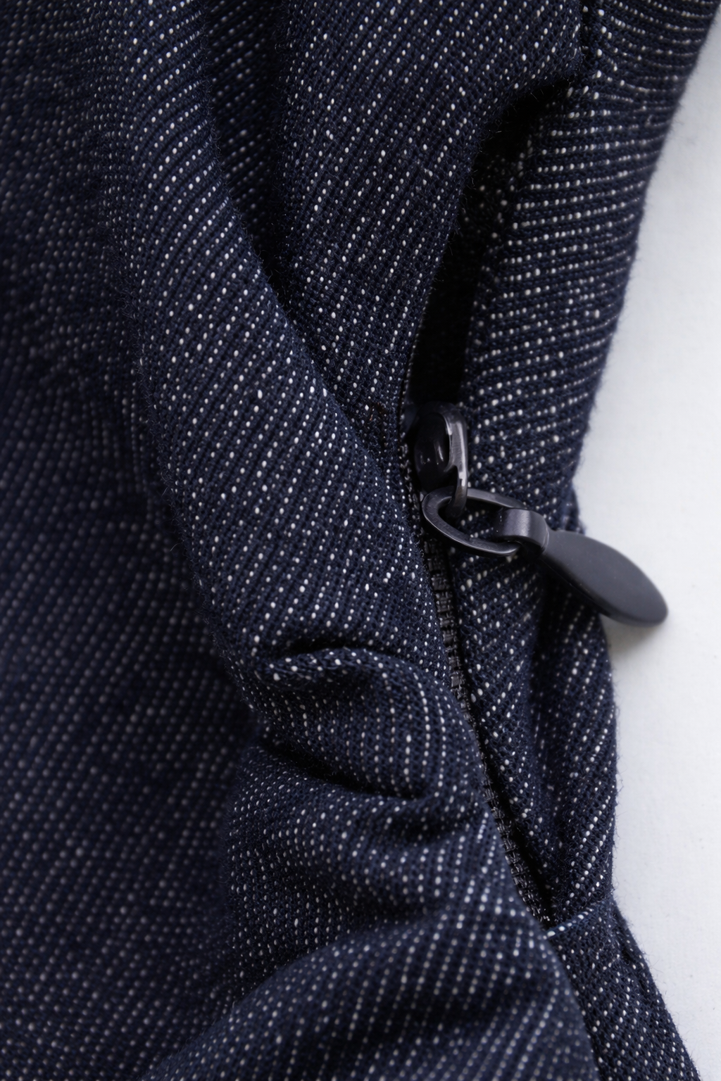 Denim | Robe midi avec boutons