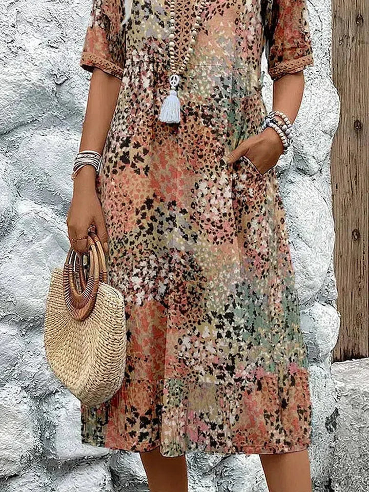 Lina | Robe légère avec décolleté en V