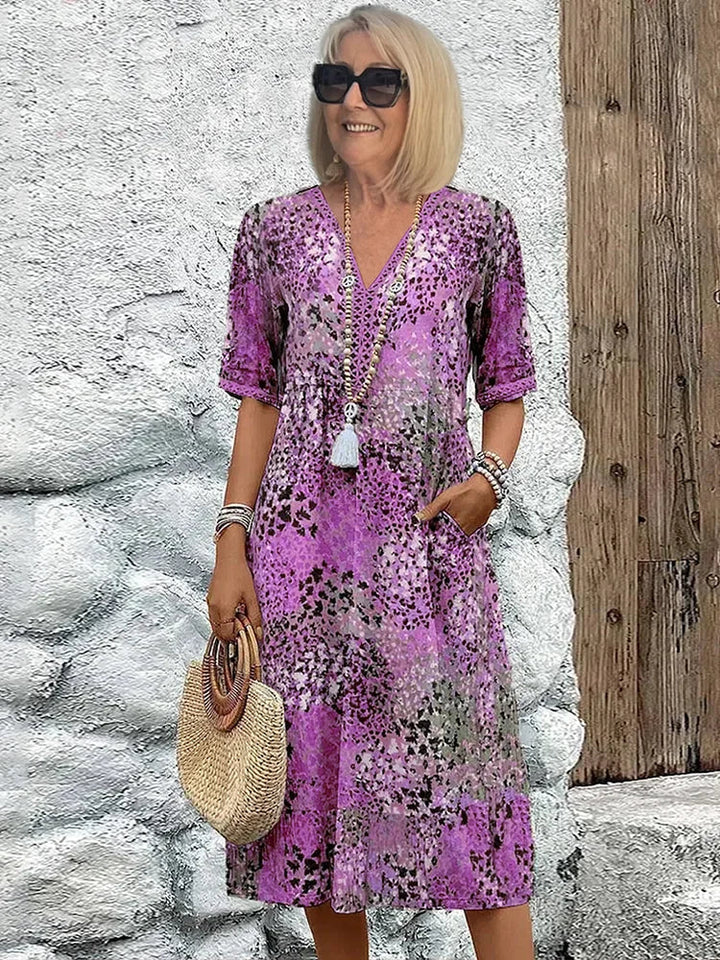 Lina | Robe légère avec décolleté en V