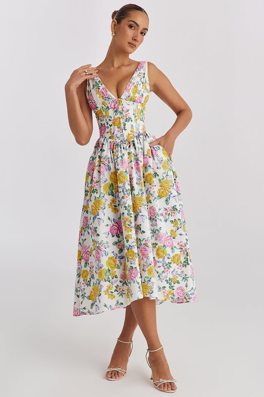 Sarah™ | Robe Midi d’Été
