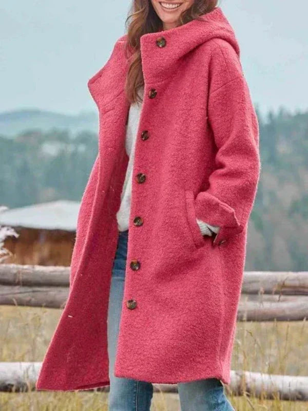Isabelle | Élégante longue veste d'hiver
