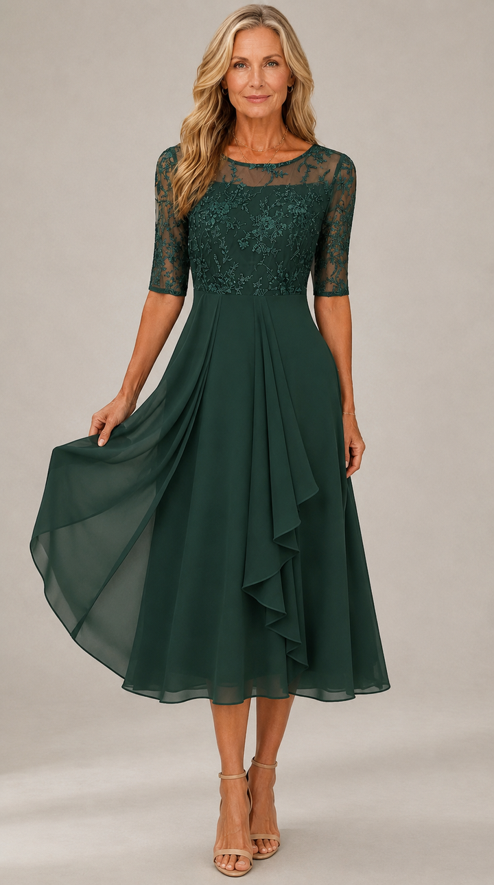 Blanca | Robe élégante en dentelle