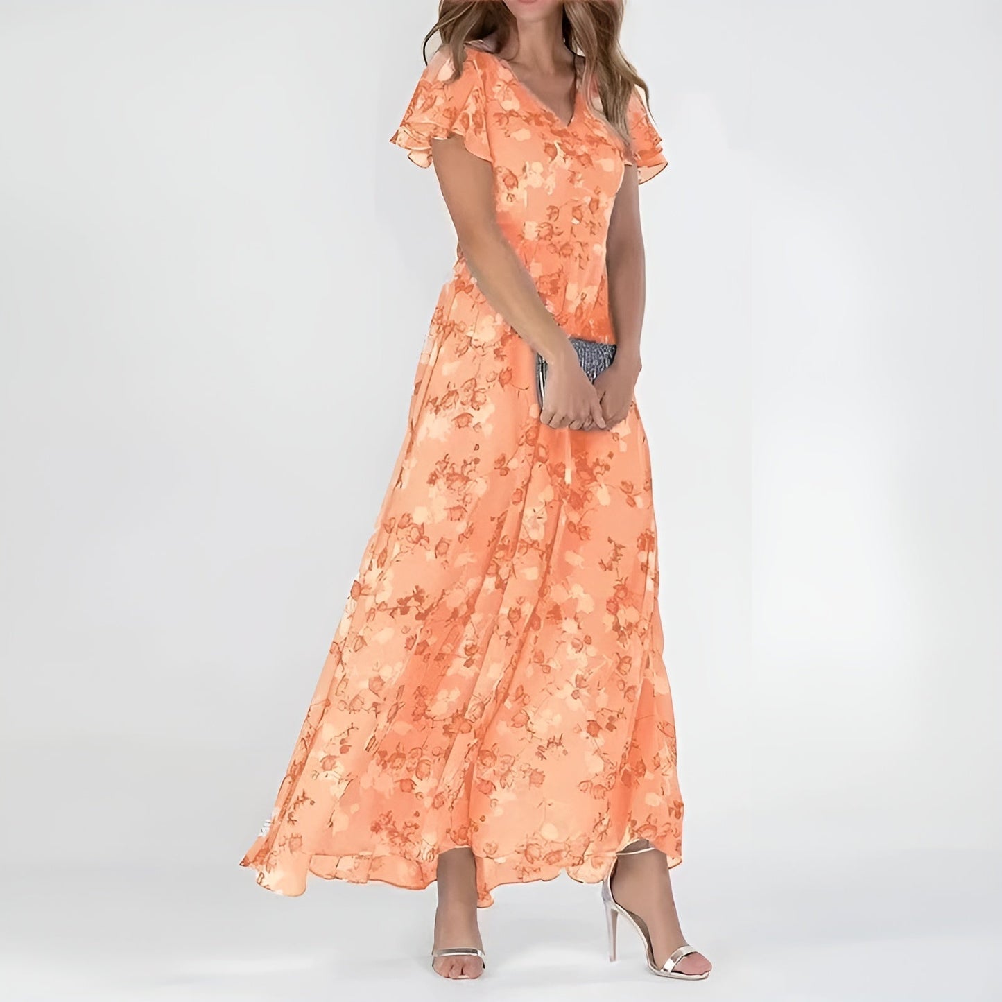 Amber™ | Robe Fluide Cache-Ventre