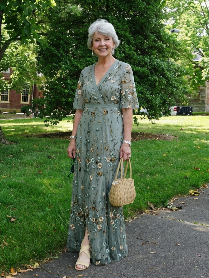 Stella | Robe maxi florale