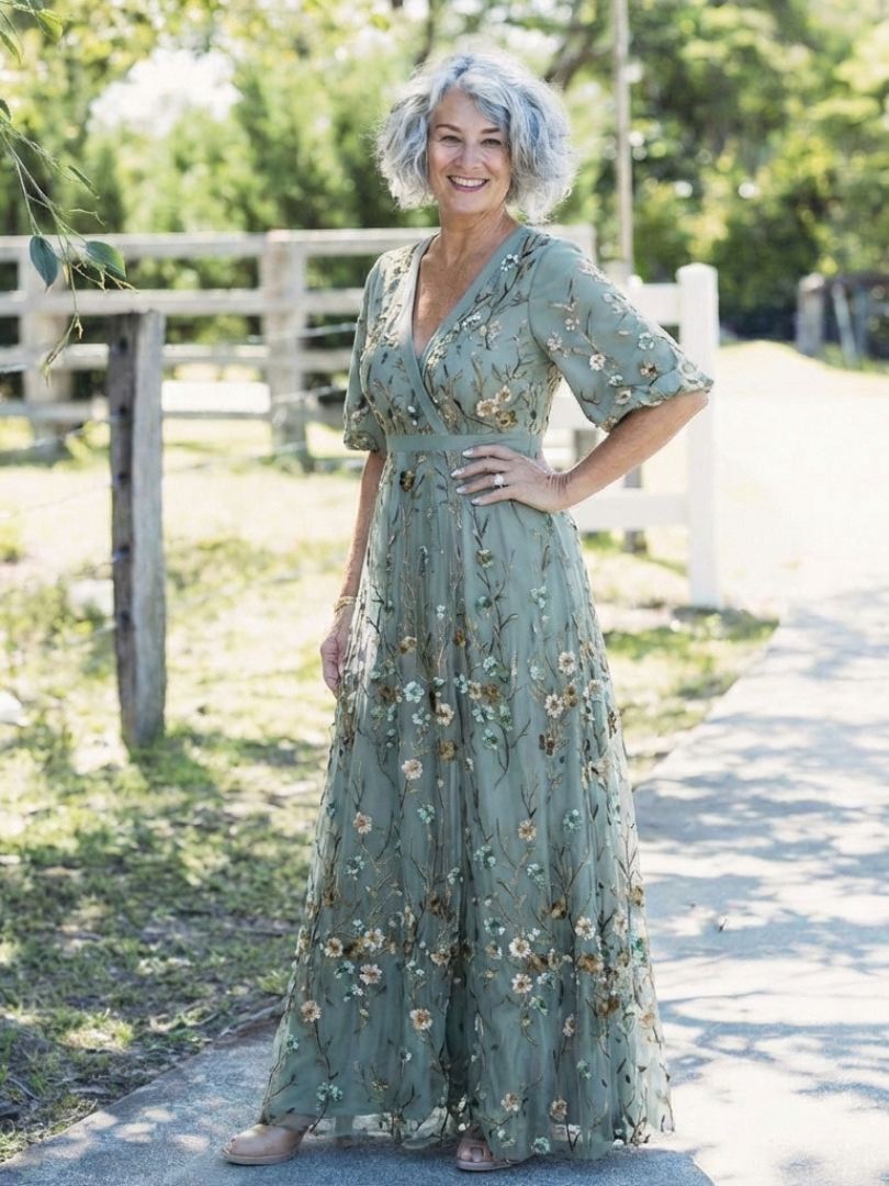Stella | Robe maxi florale