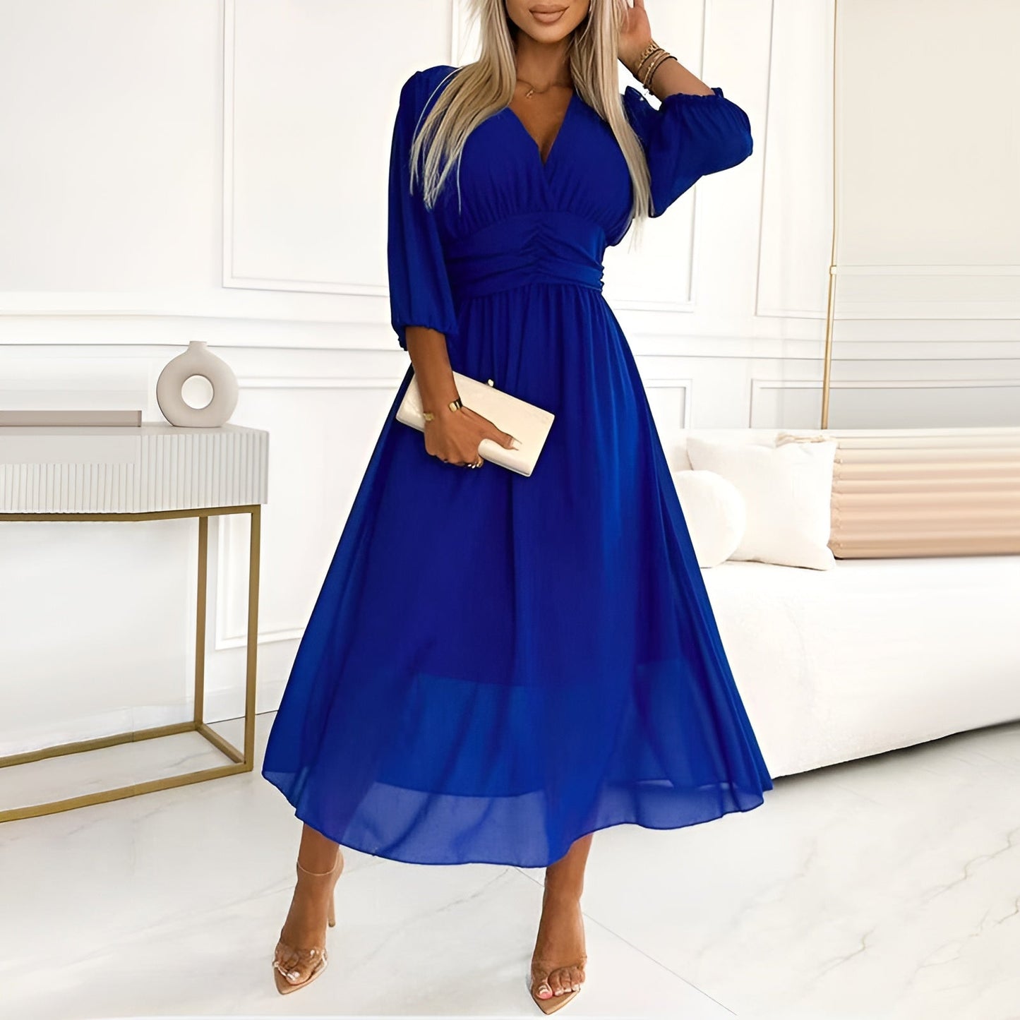 Abigail™ | Robe Légère en Mousseline de Soie