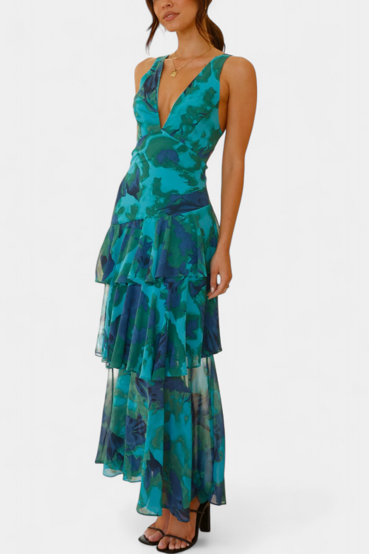 Domenica | Robe en georgette V