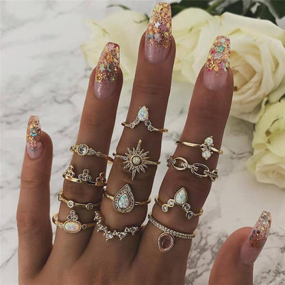 Emballage unique avec 8 à 12 bagues