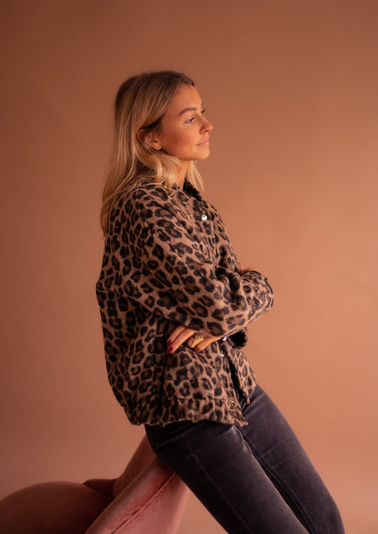 Luna™ | Veste Tendance Léopard