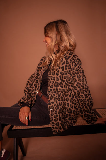 Luna™ | Veste Tendance Léopard