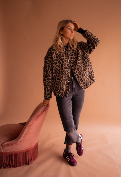 Luna™ | Veste Tendance Léopard