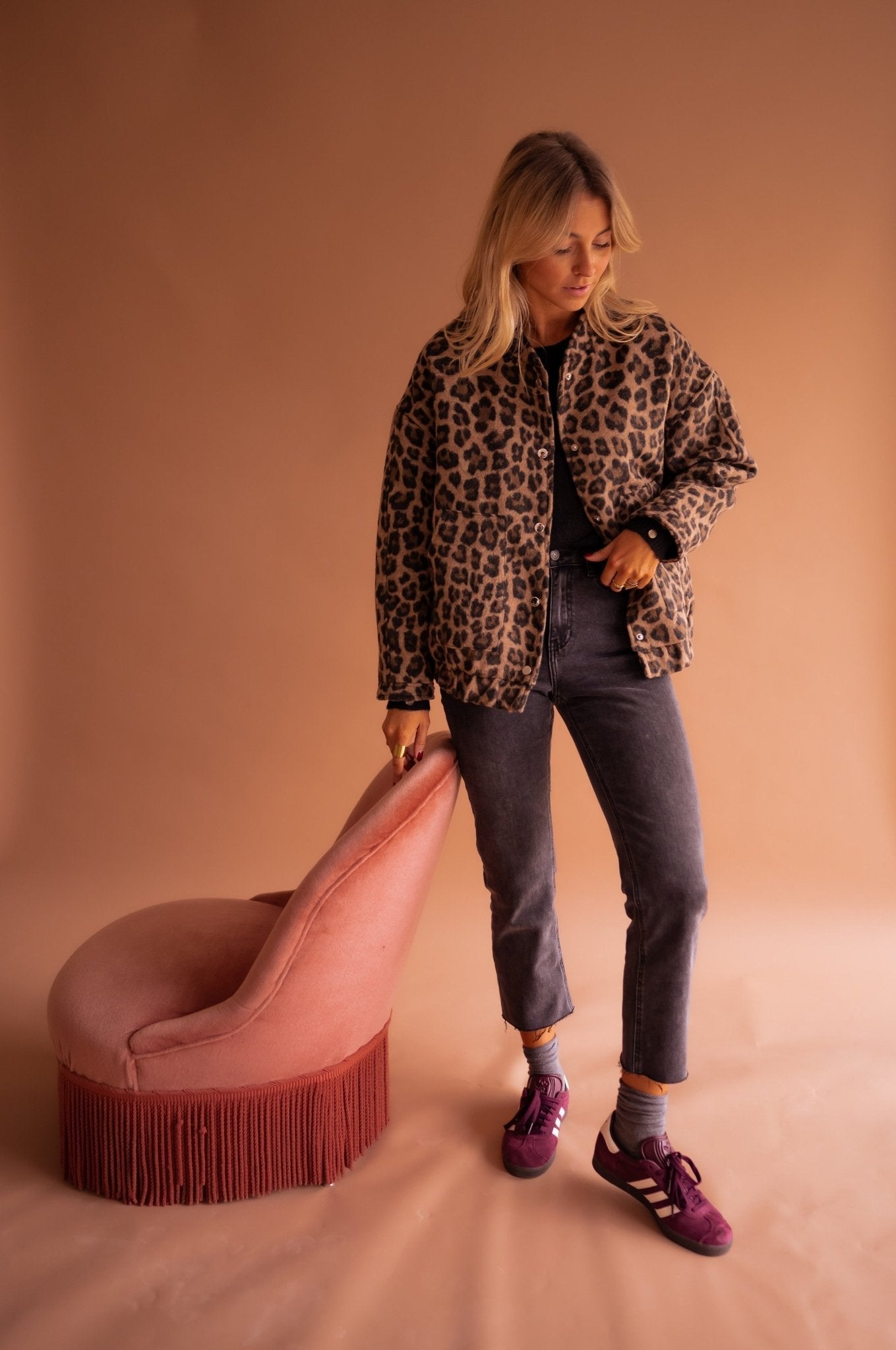Luna™ | Veste Tendance Léopard