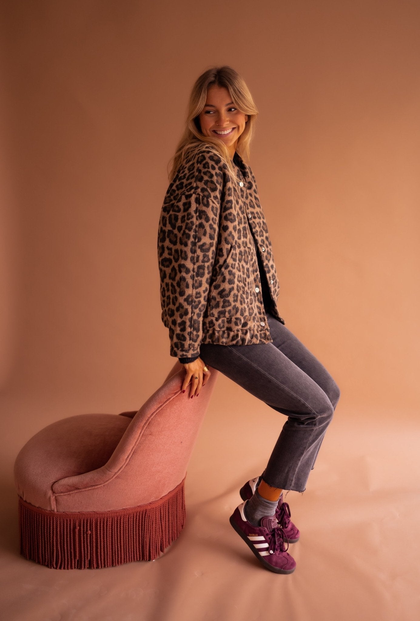 Luna™ | Veste Tendance Léopard