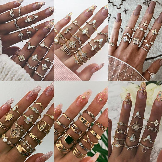 Emballage unique avec 8 à 12 bagues