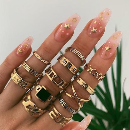 Emballage unique avec 8 à 12 bagues