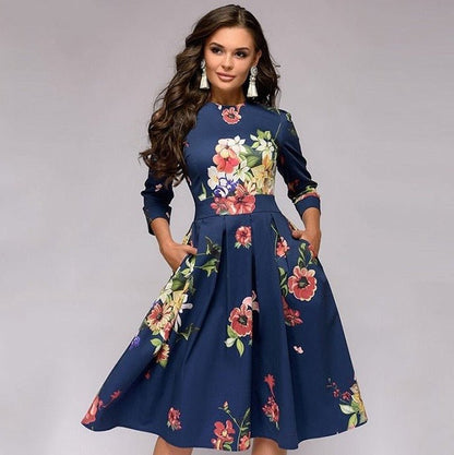 Sibylle™ | Robe Fleurie