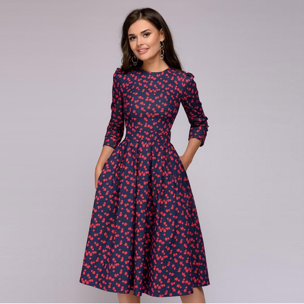 Sibylle™ | Robe Fleurie