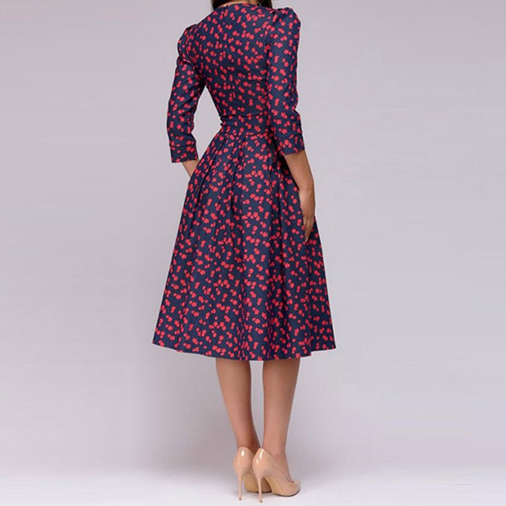 Sibylle™ | Robe Fleurie