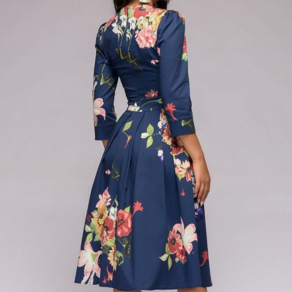 Sibylle™ | Robe Fleurie