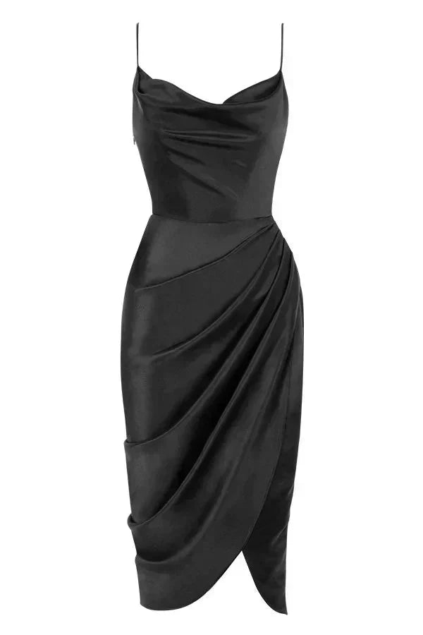 Scarlett™ | Maxi Robe en Soie de Luxe avec Corset