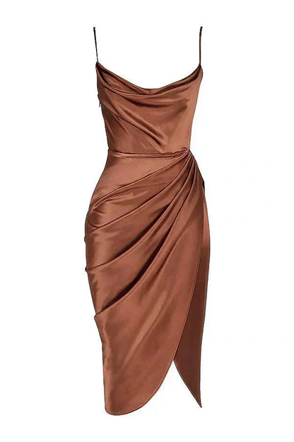 Scarlett™ | Maxi Robe en Soie de Luxe avec Corset