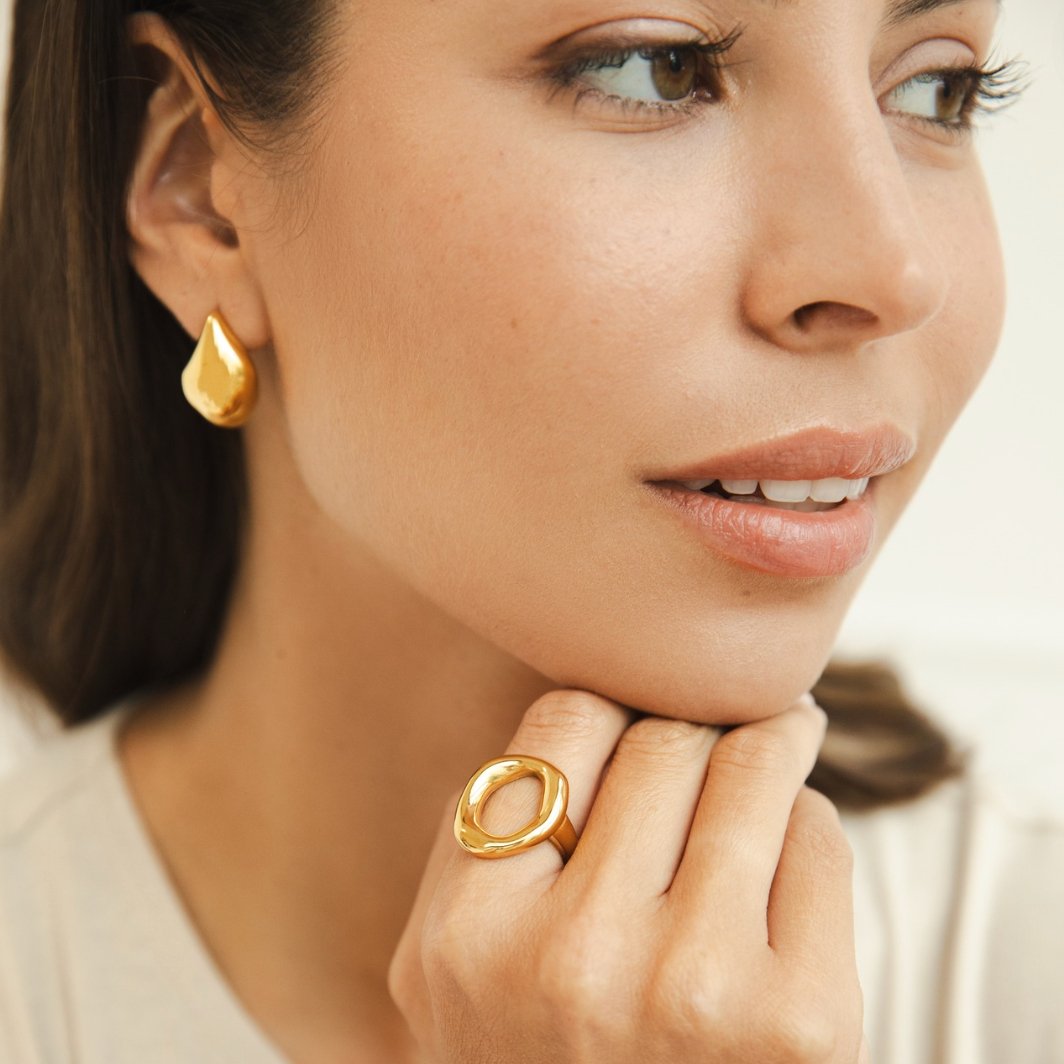 Bague en or fondu Vina