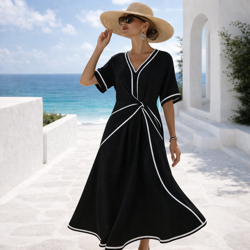 Ema | Robe d'été rayée